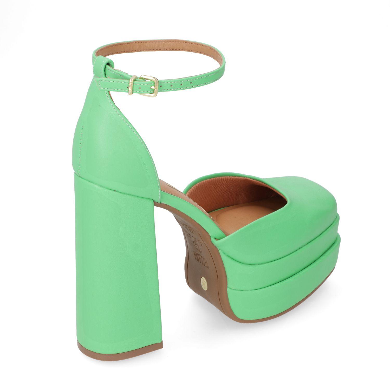 Zapato Taco Vizzano Verde Taco 13 Cm-3