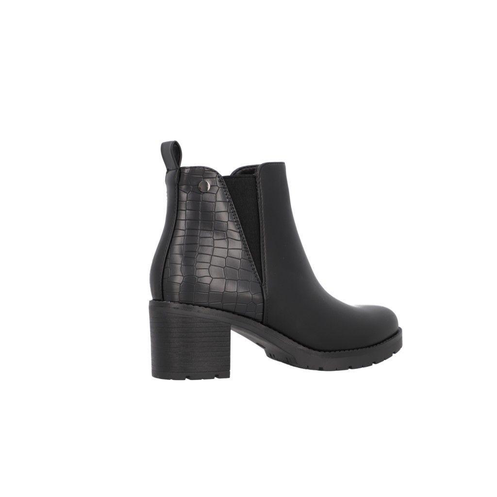 Botin Mujer Negro 2317-13-P New Walk-3