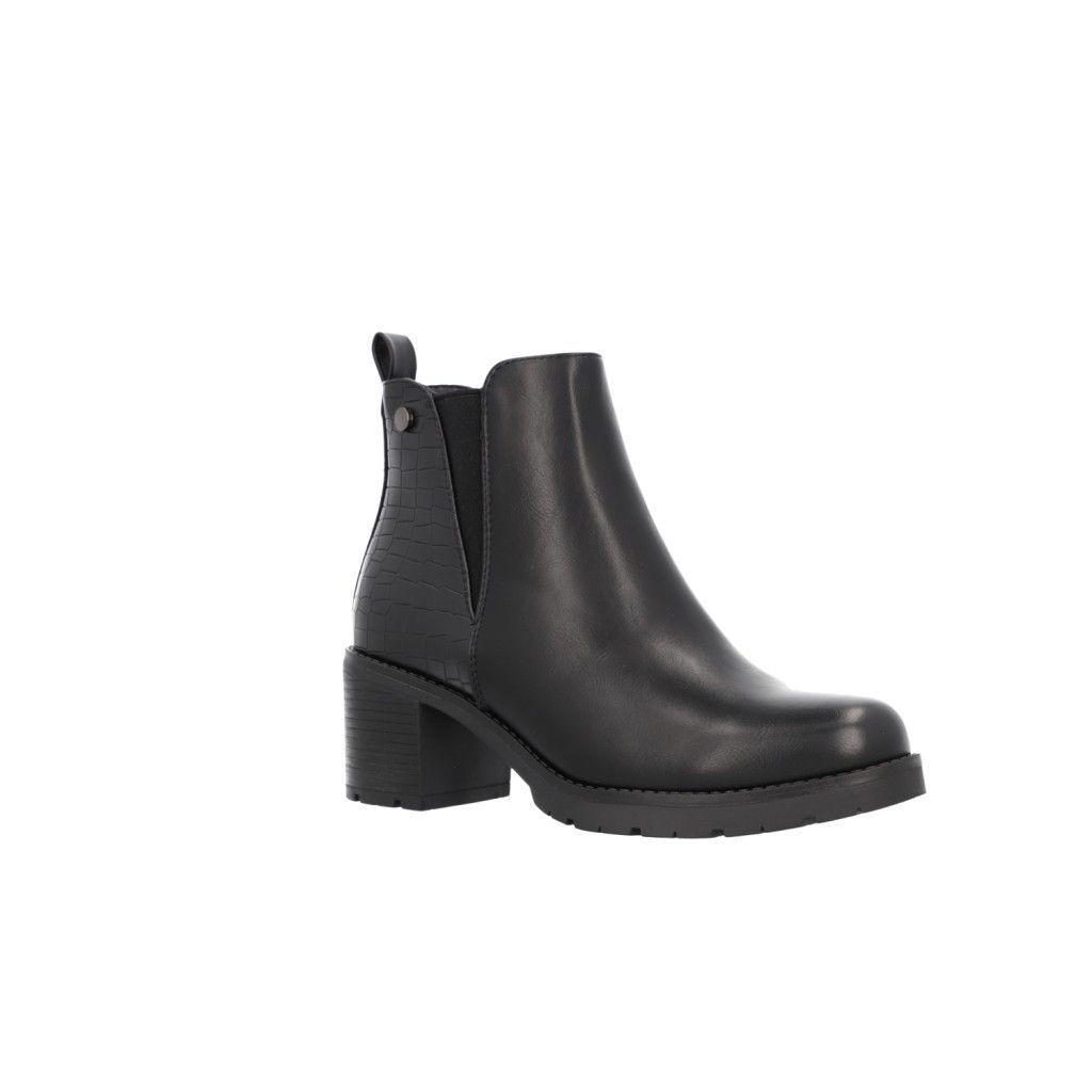 Botin Mujer Negro 2317-13-P New Walk-4
