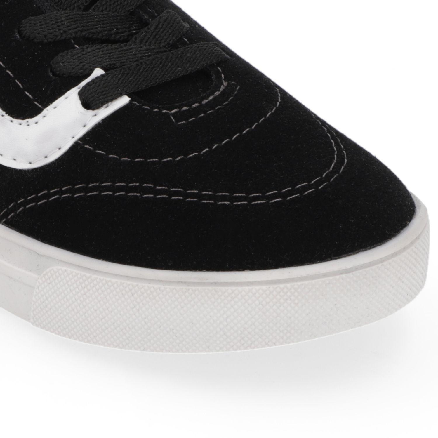 Zapatilla Estilo Urbano Niño Negra Molekinho-5