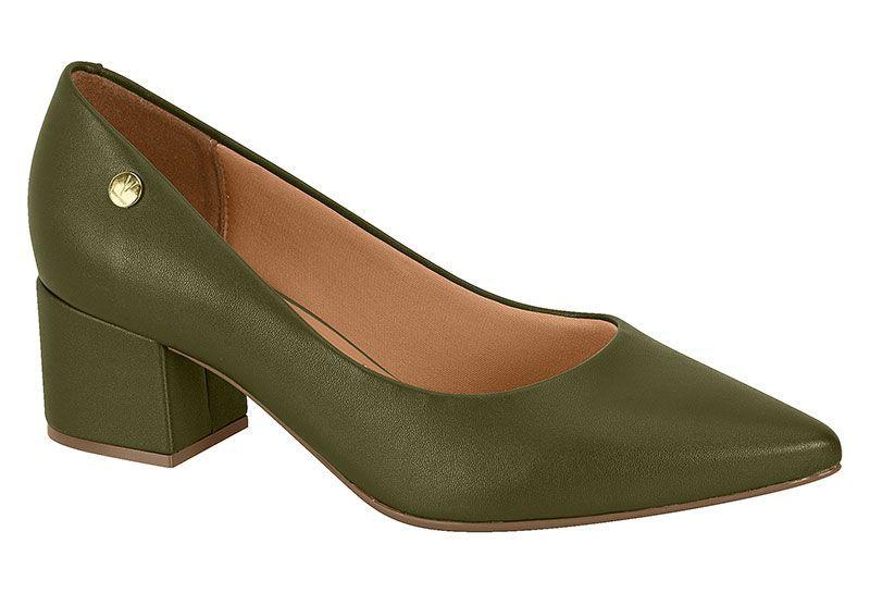 Zapato Mujer Taco Cuadrado Verde 1220-315- Vizzano-0