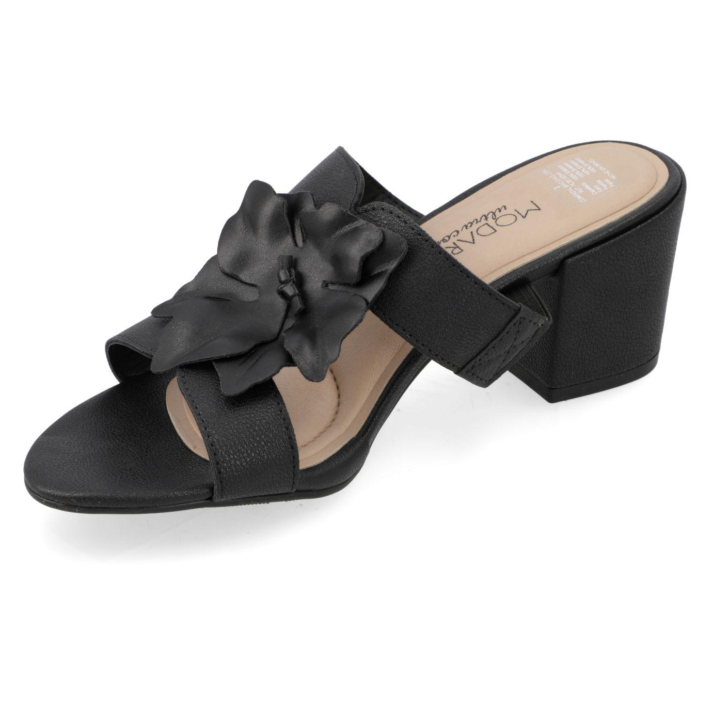 Sandalia Taco Modare Negro 15467-2