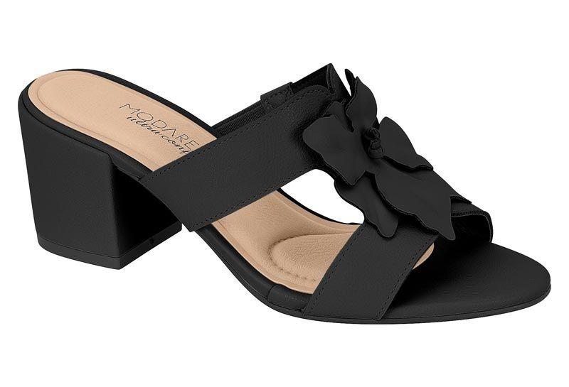 Sandalia Taco Modare Negro 15467-5