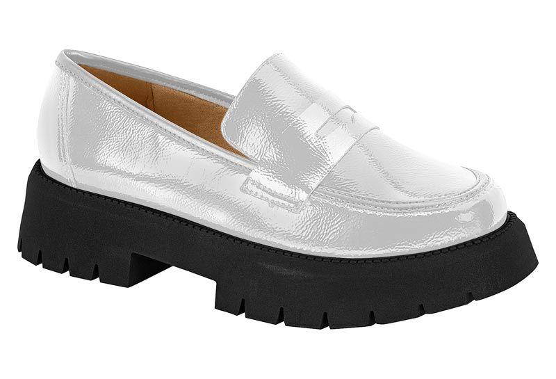 Mocasin Vizzano Blanco Efecto Cuero  Blanco 99 Verniz Glam-0