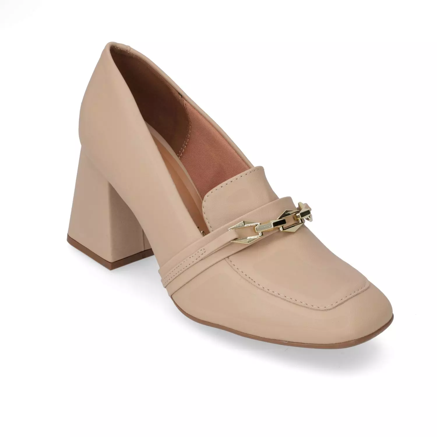 Zapato Taco Vizzano Beige Taco 10 Cm-1