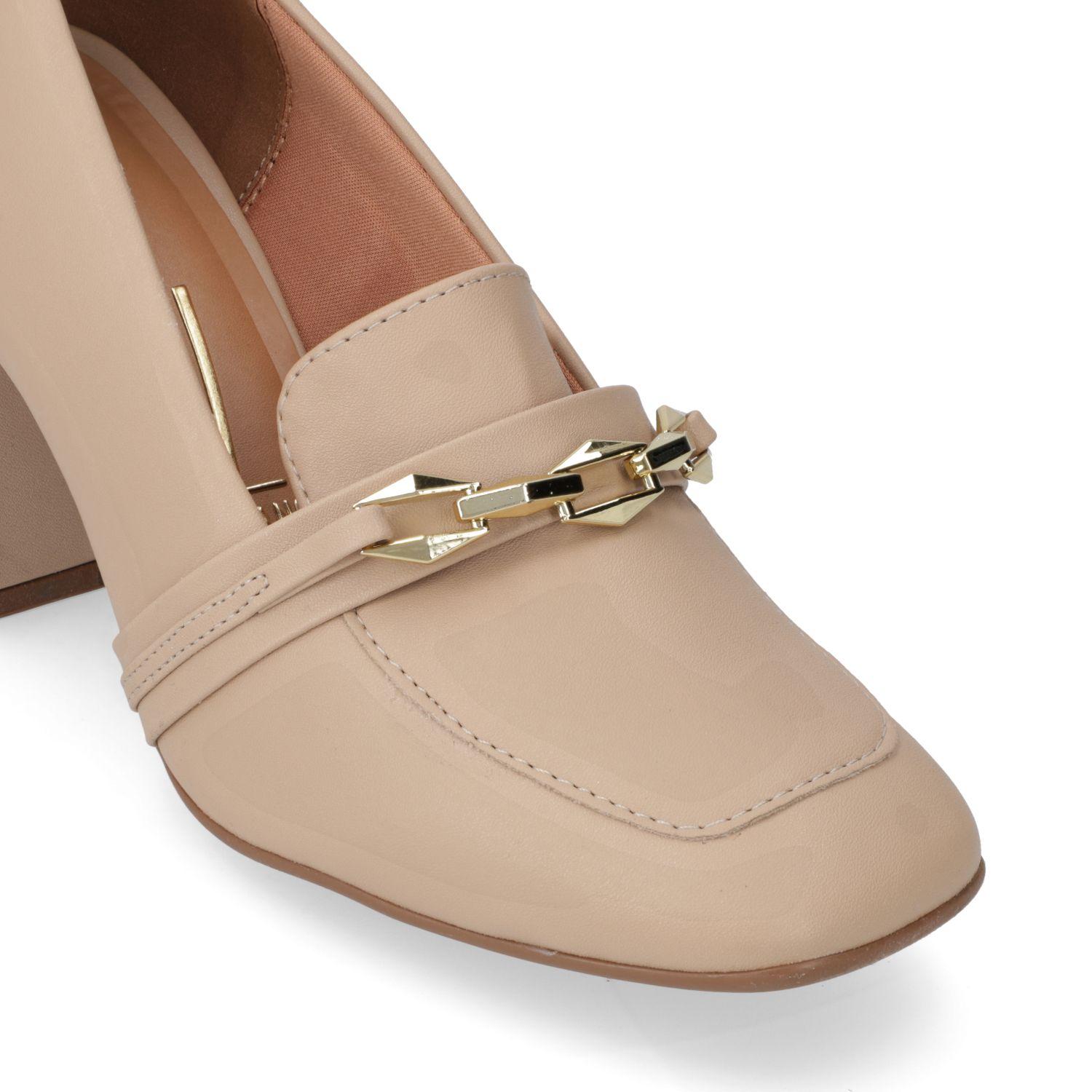 Zapato Taco Vizzano Beige Taco 10 Cm-4