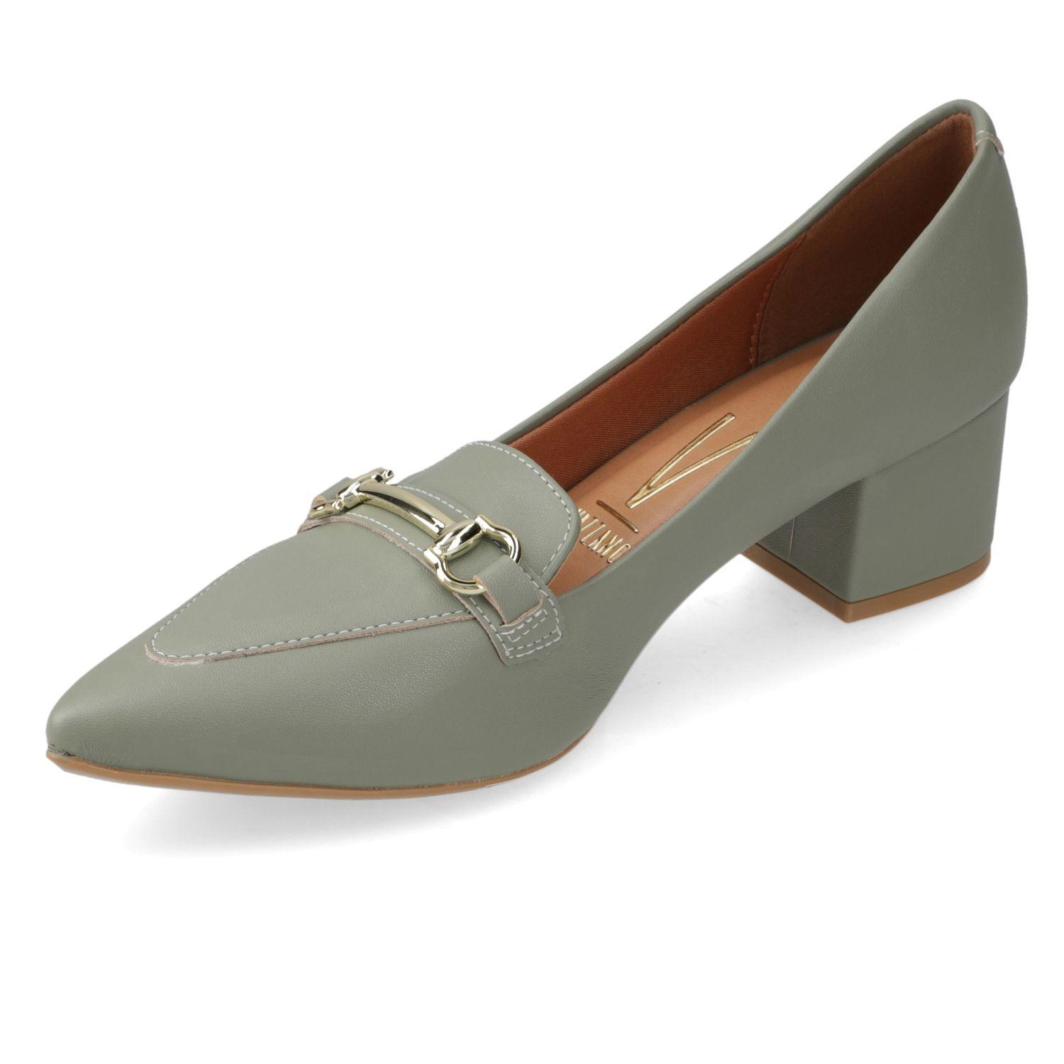 Zapato Taco Vizzano Verde Taco 5 Cm-2