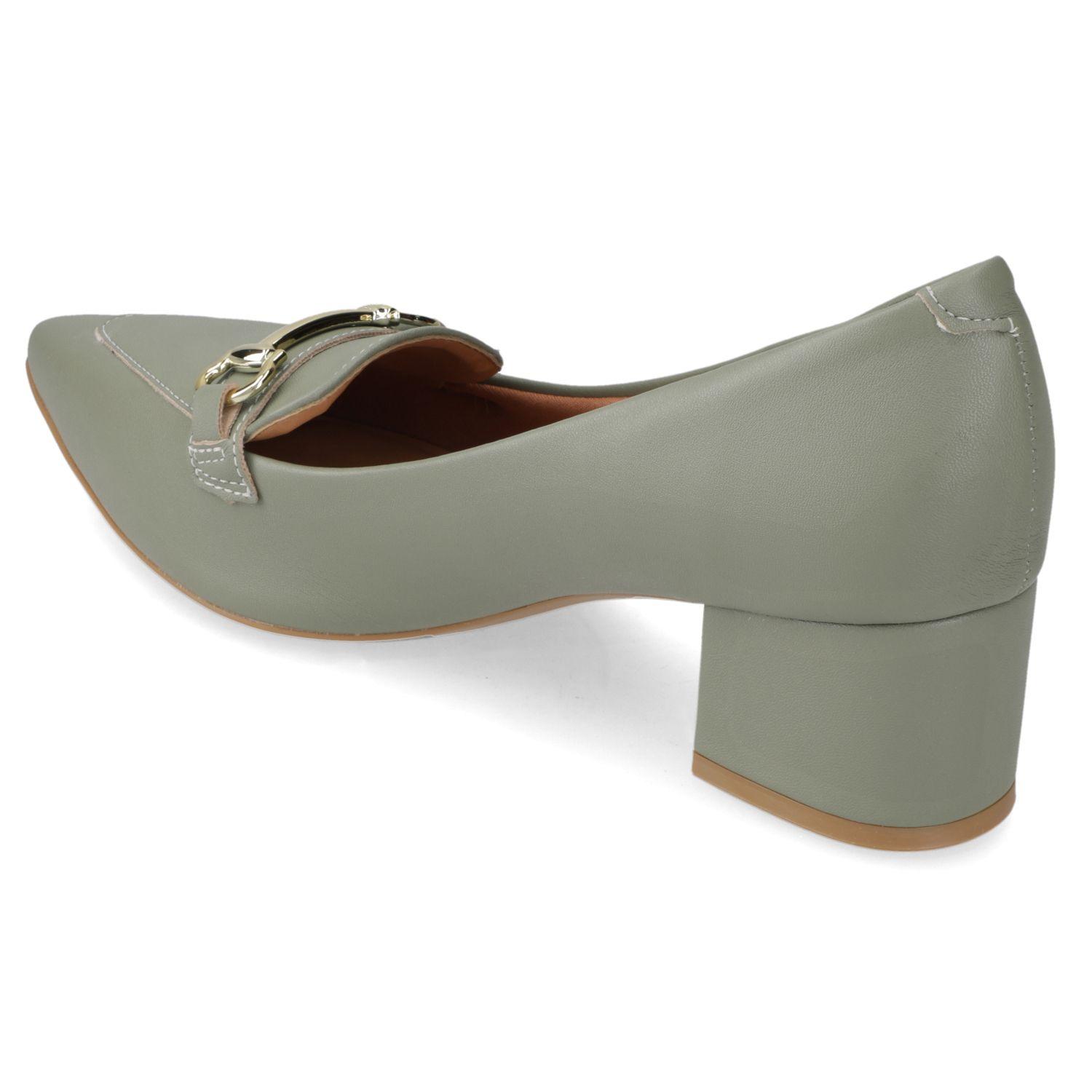 Zapato Taco Vizzano Verde Taco 5 Cm-3