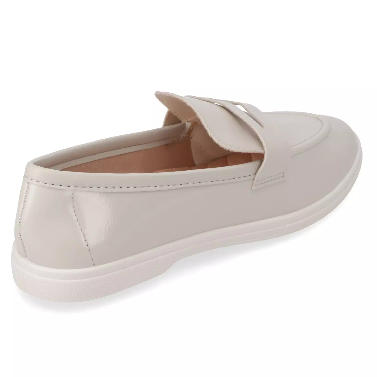 Mocasines Gris Moleca-4