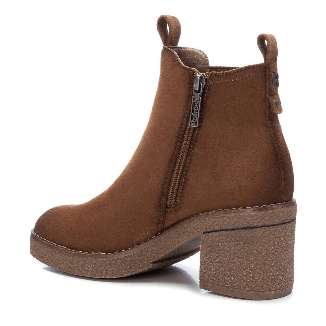 Botin Mujer Gamuza Marron 170990-CA Refresh-3