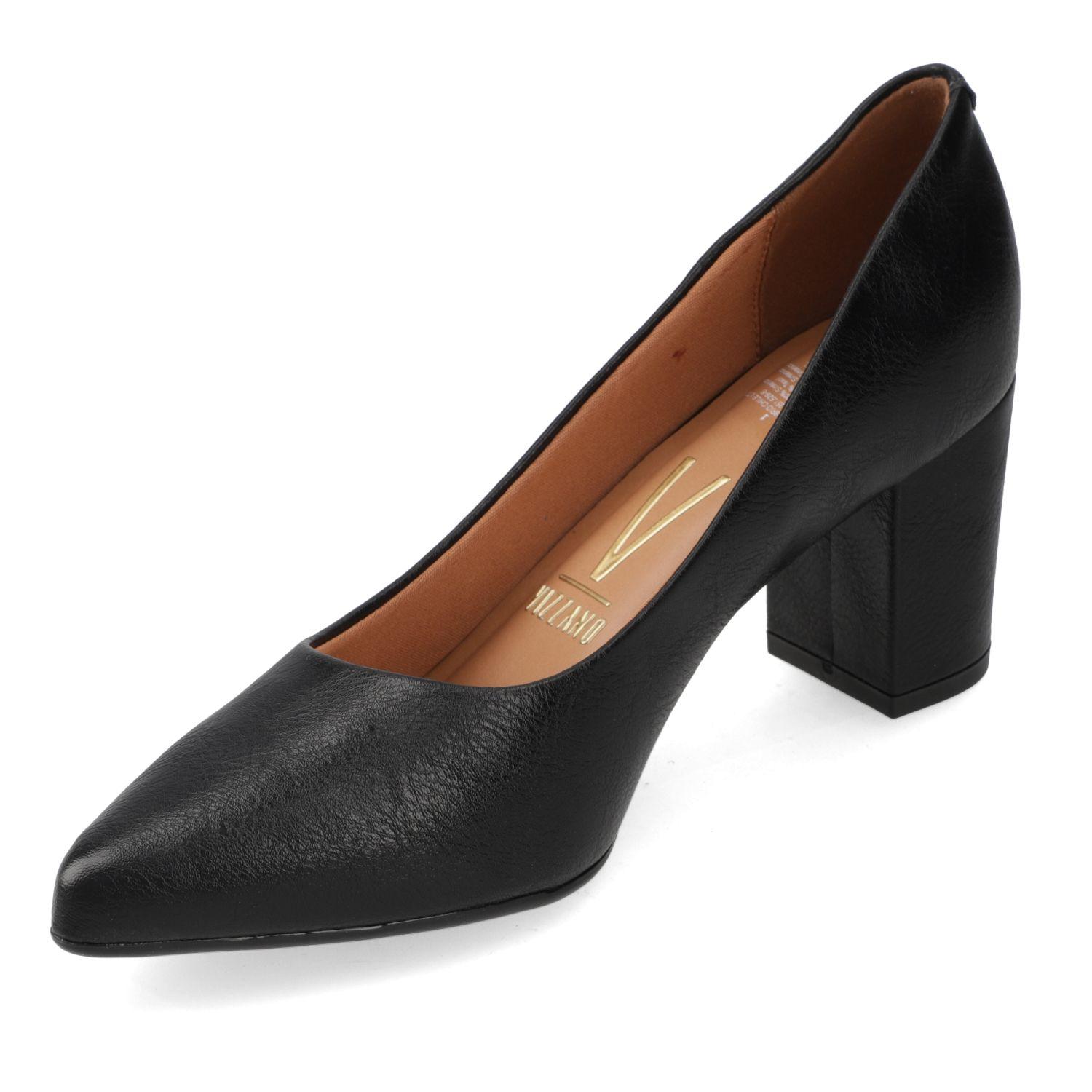 Zapato taco Vizzano Negro 16126-2