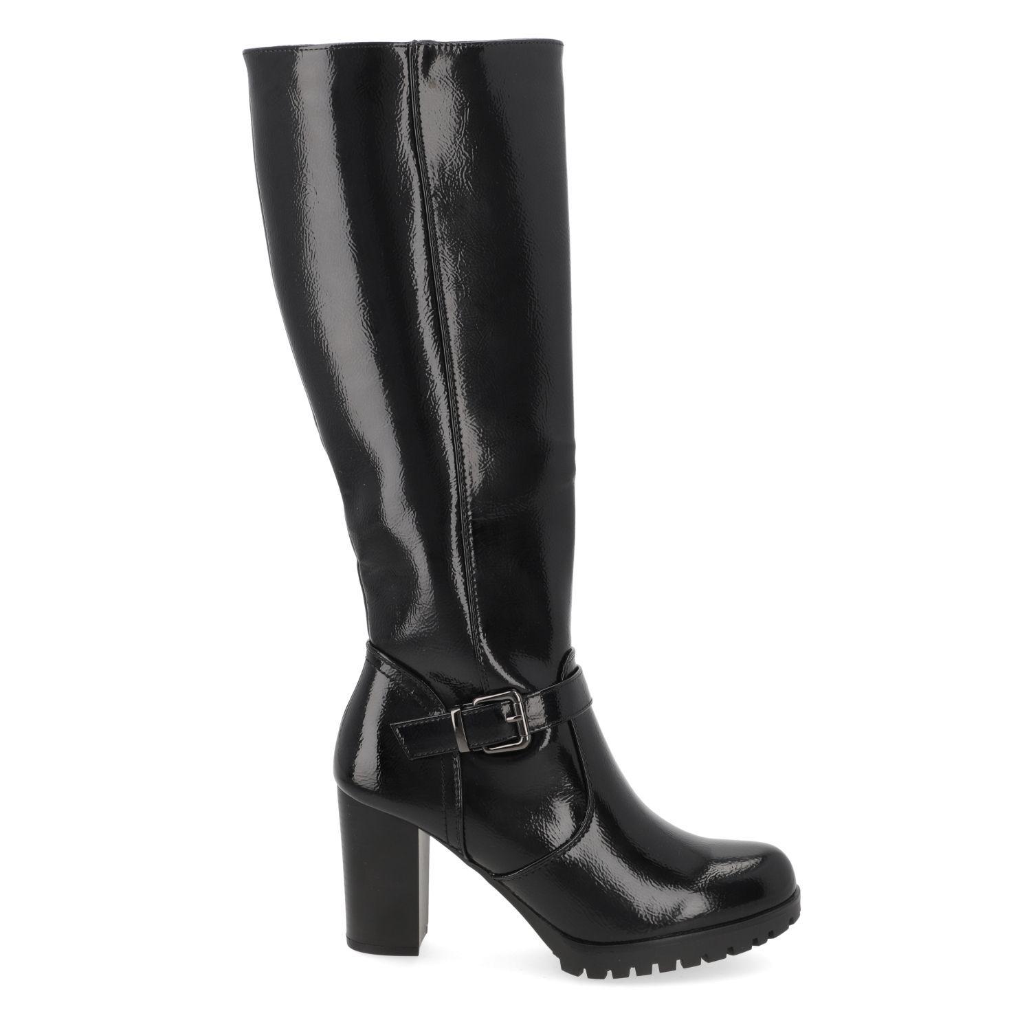 Bota Taco New Walk Negro 16289-5