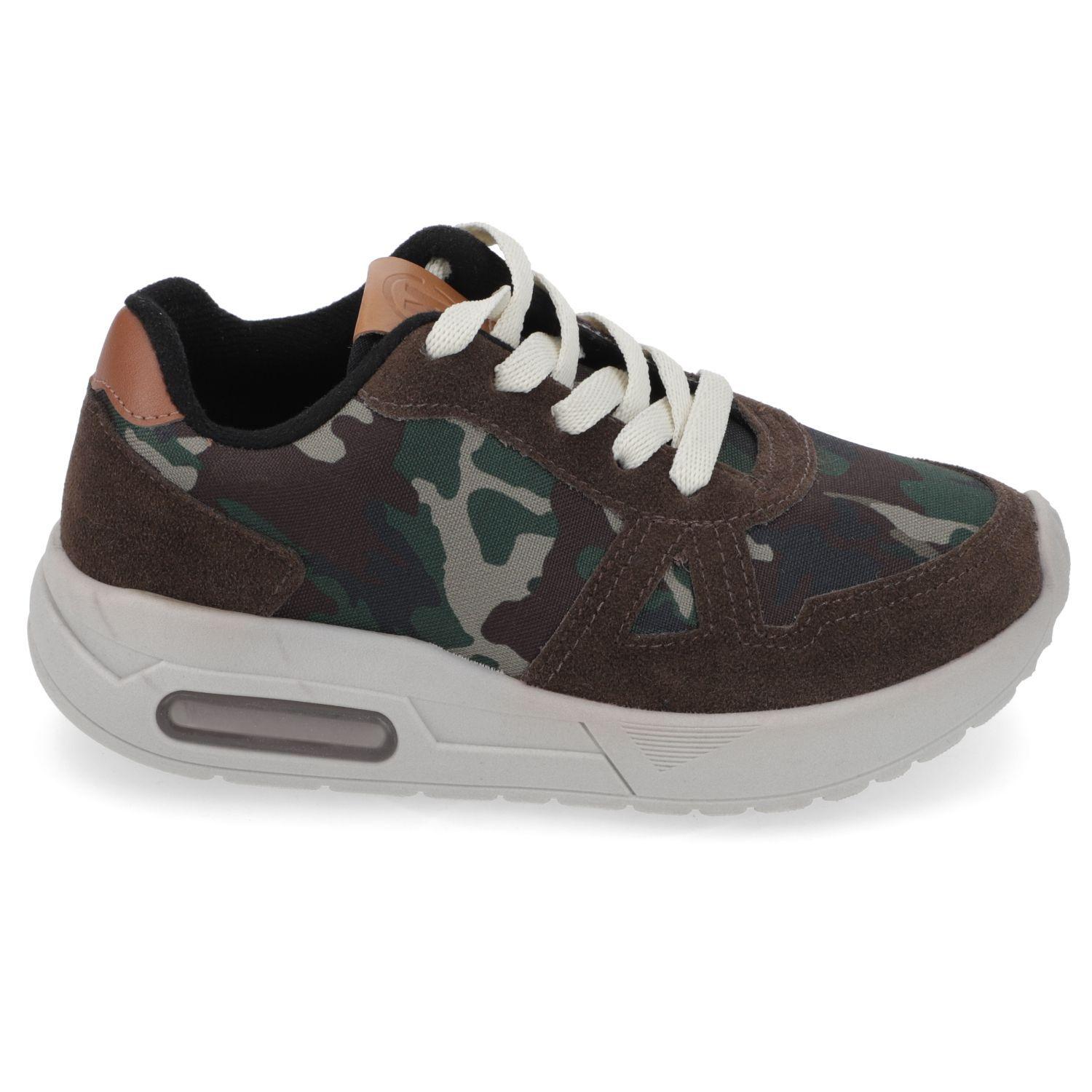 Zapatilla Niño Estilo Camuflaje Molekinho-1