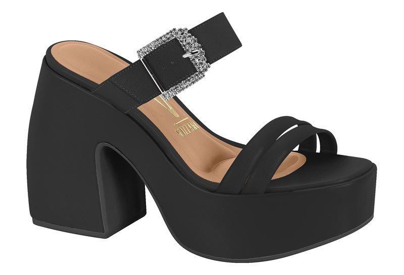 Sandalia Taco Vizzano Negro 10284-0