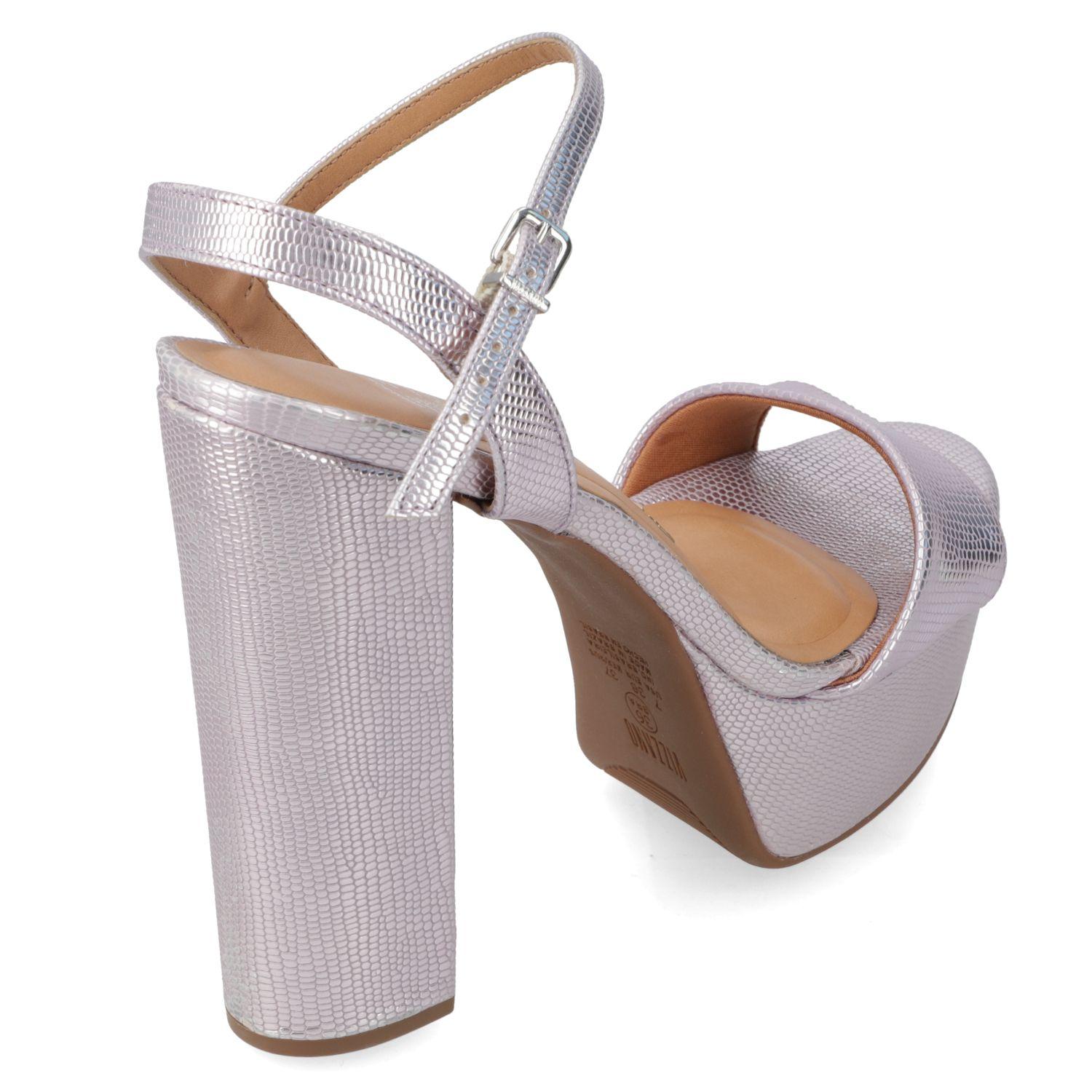 Sandalia Taco Vizzano Morado 10434-4