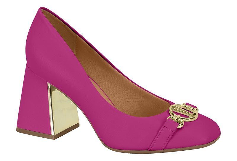 Zapato Taco Vizzano Magenta Taco 10 Cm Efecto Cuero-0