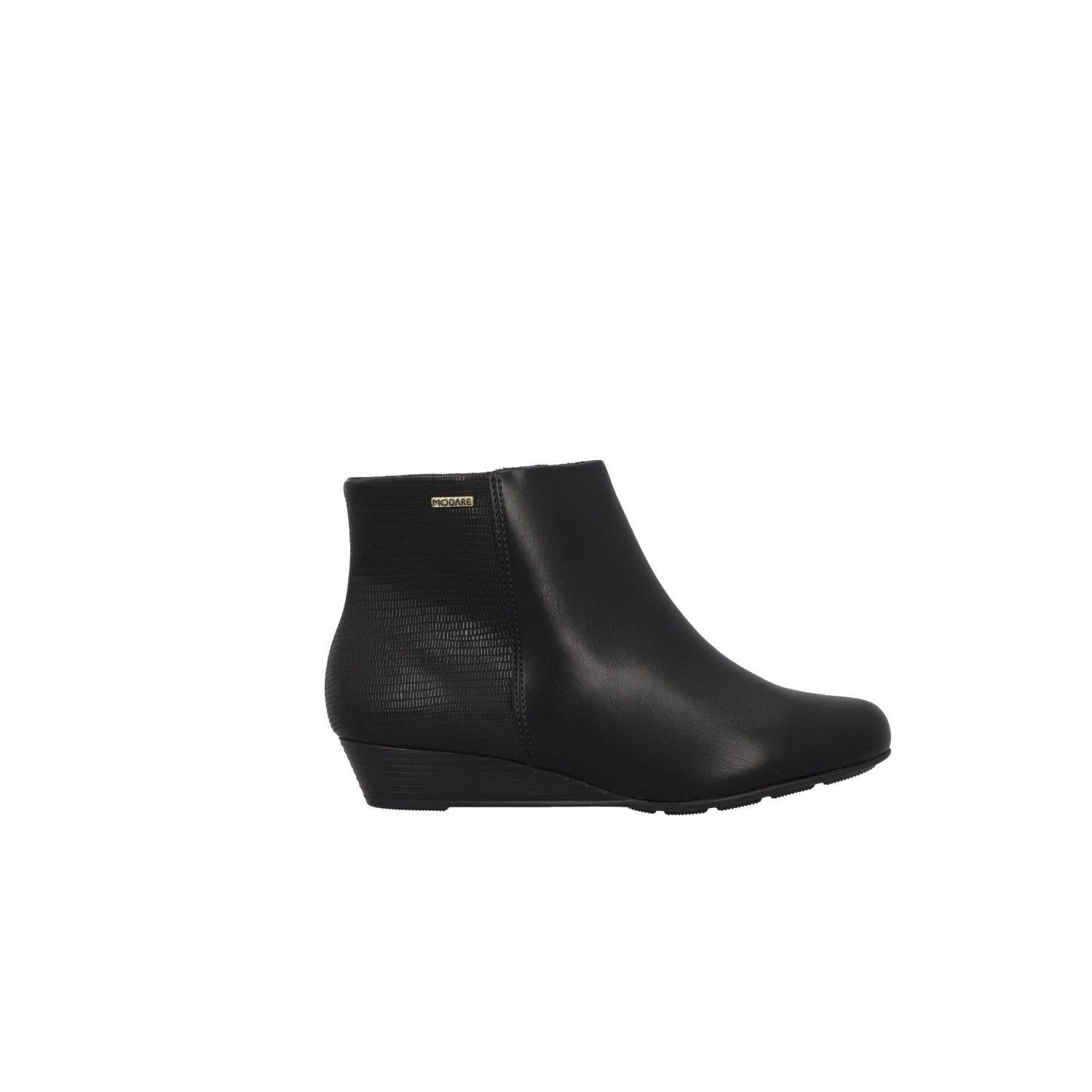 Botin Mujer Negro 7076-100- Modare-1