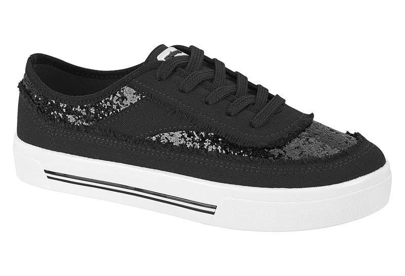 Zapatilla Mujer Textil Negro 5667-331- Moleca-0