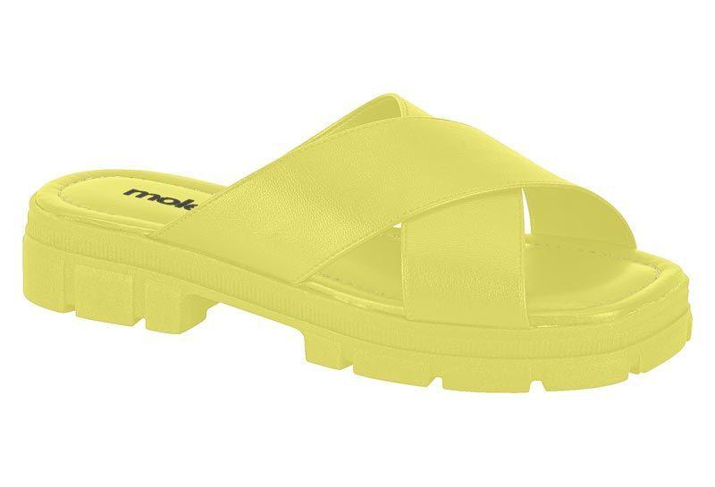 Sandalia Plana Moleca Amarillo 10884-0