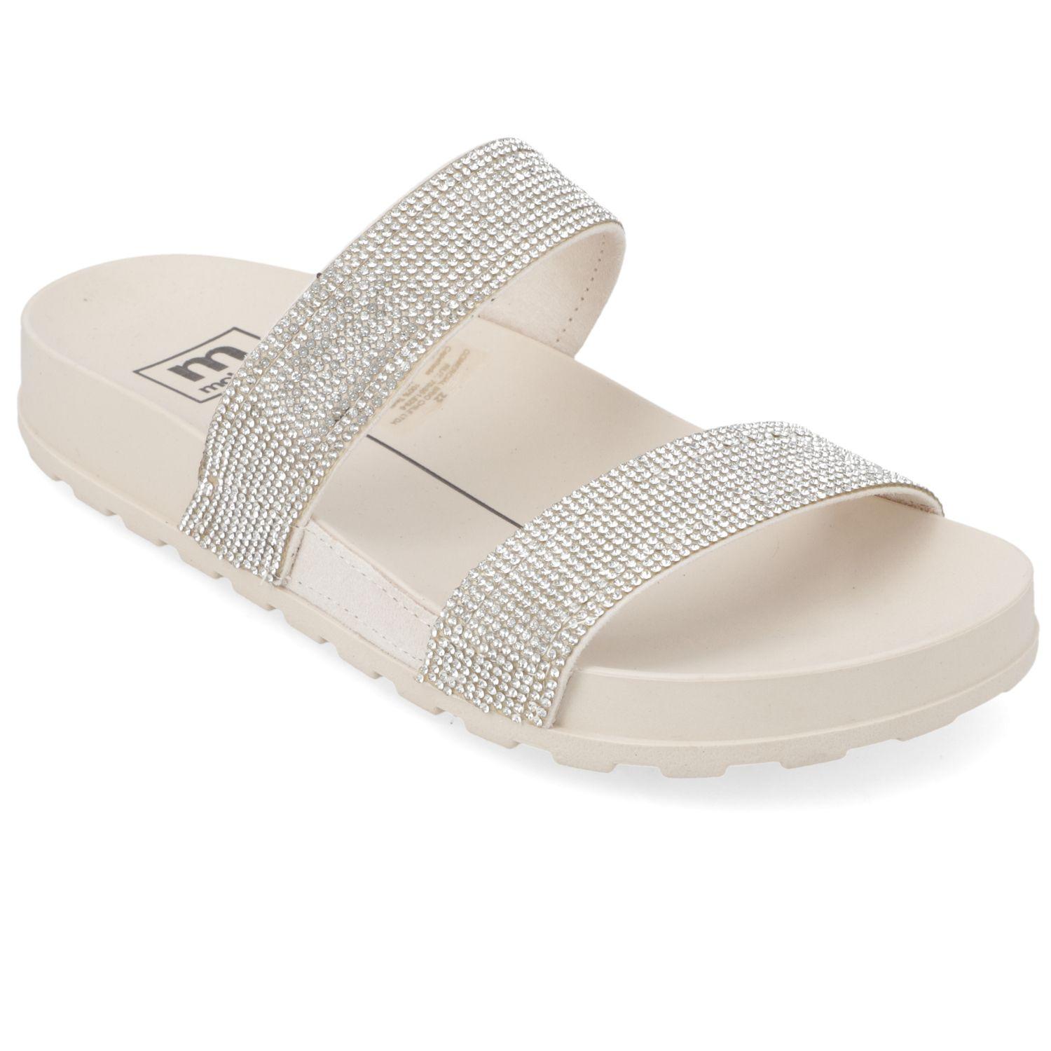 Sandalia Plana Moleca Blanco 13412-0