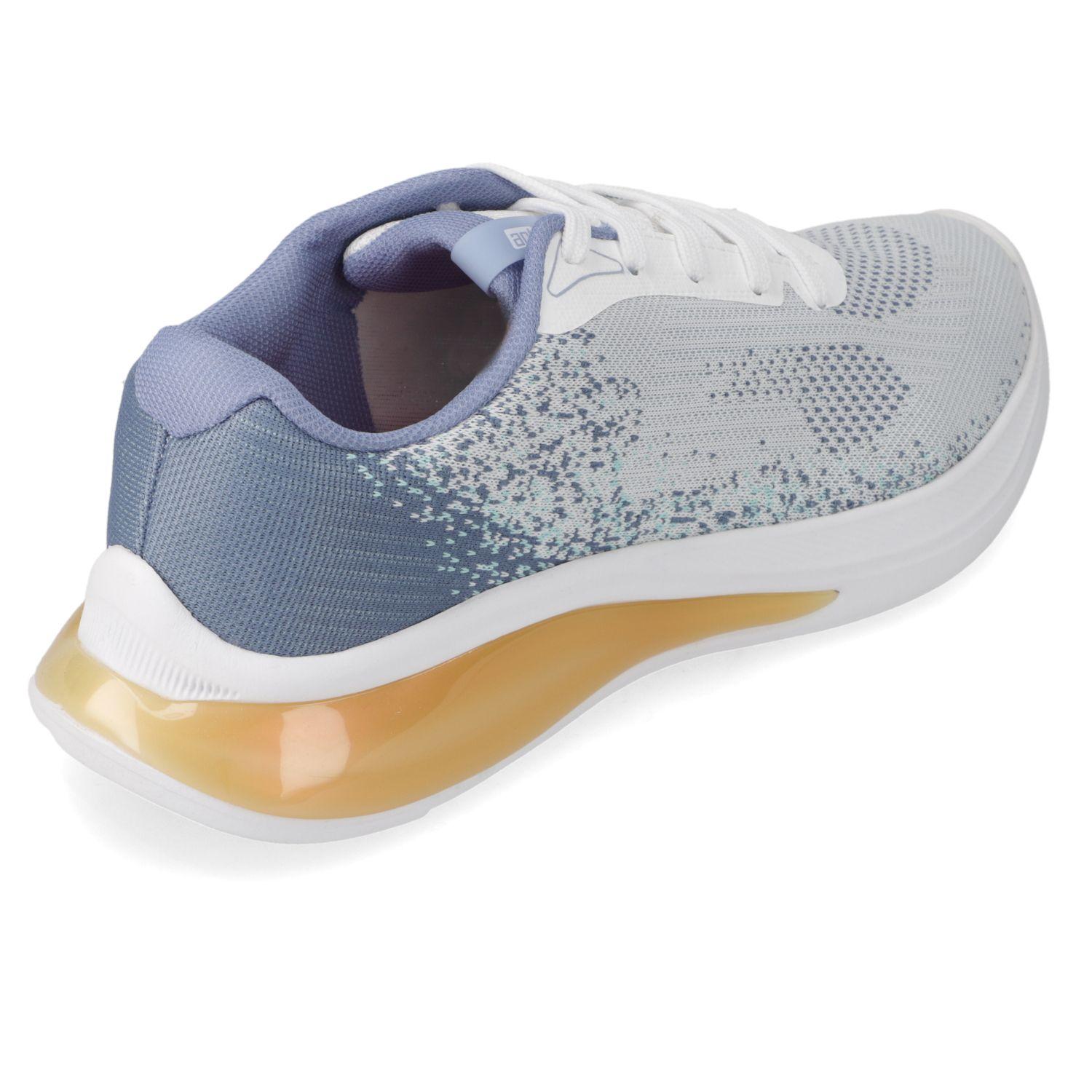 Zapatilla Deportiva Actvitta Gris Malla  Branco 99-Sky 1130-Menta 968/Bco 99-4