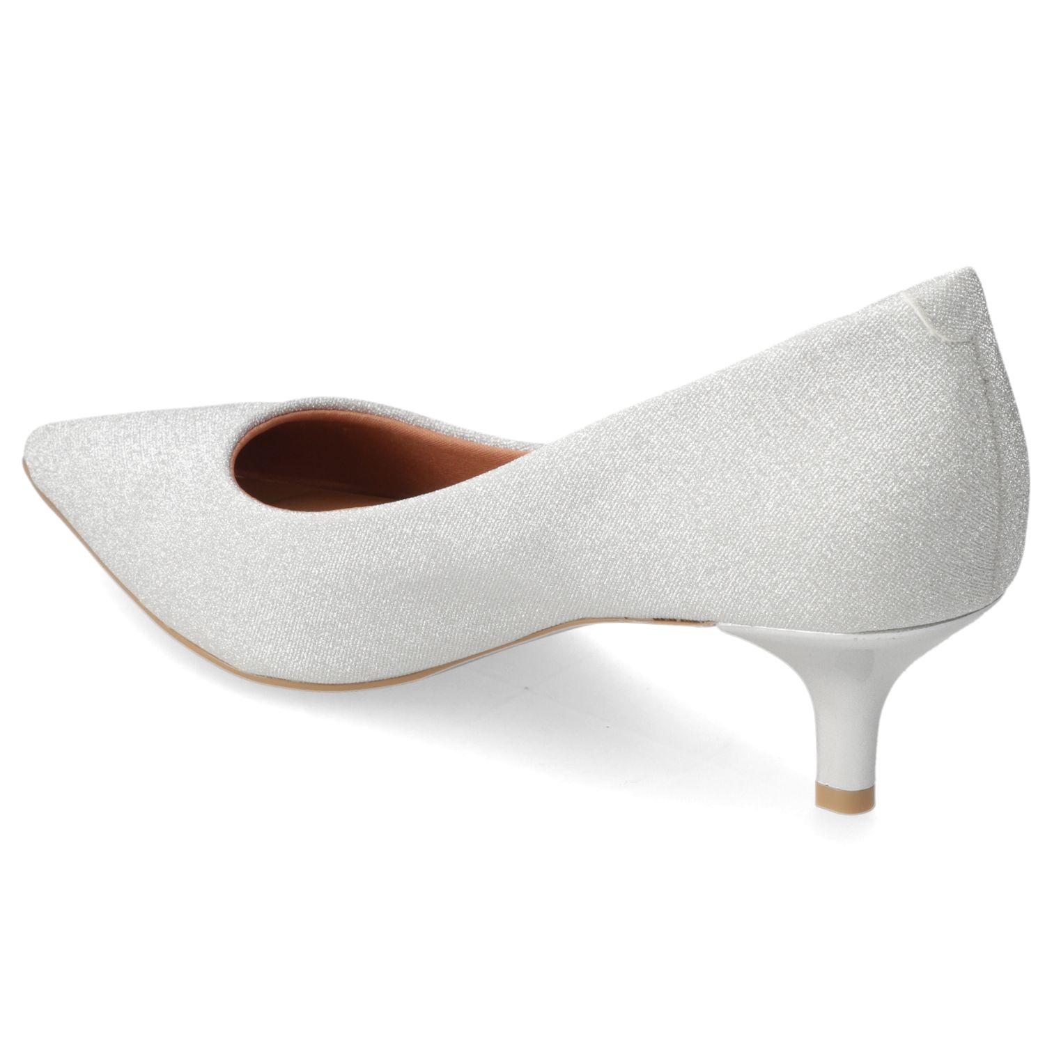 Zapato Mujer Taco Aguja Stiletto Plateado 1122-8 - Vizzano-3