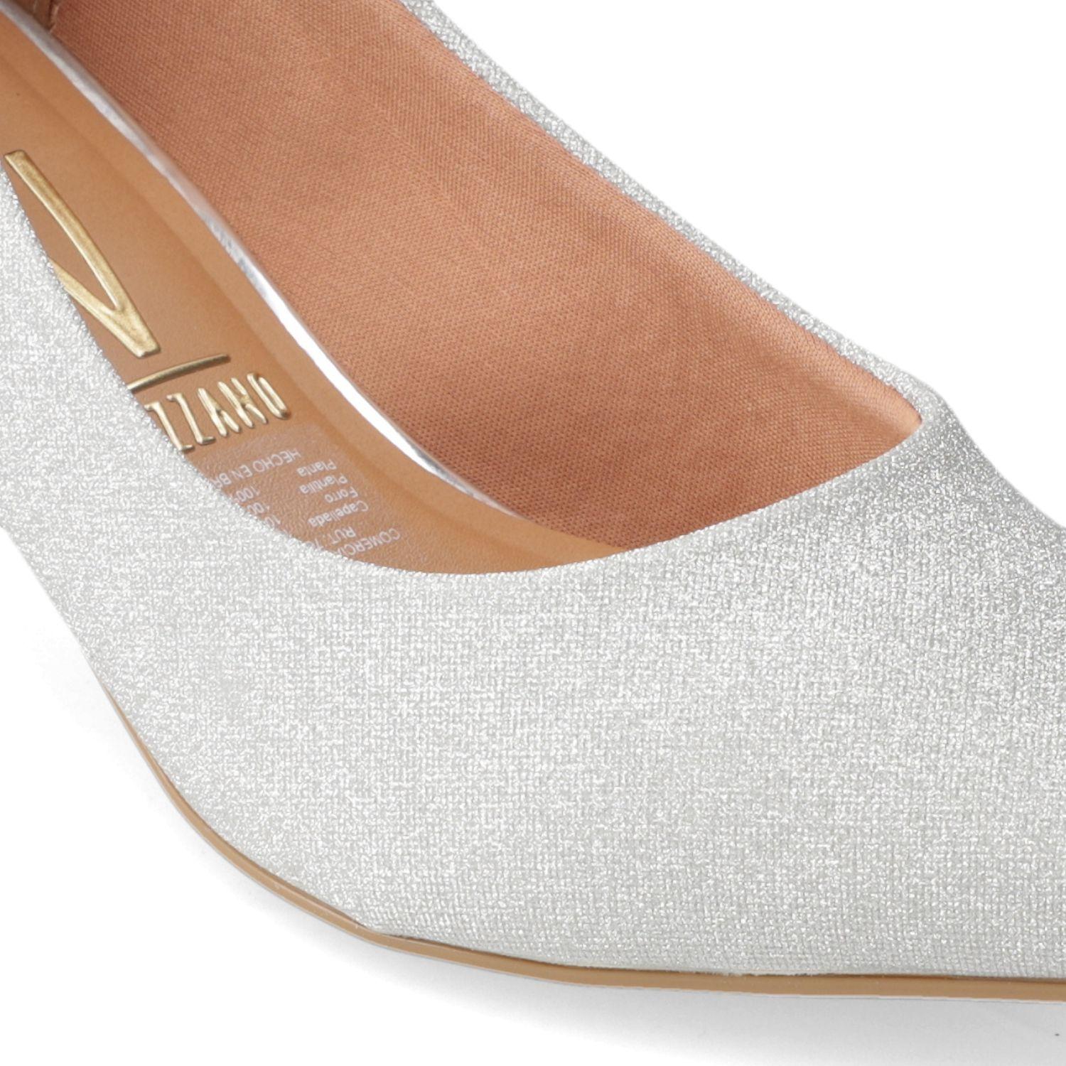 Zapato Mujer Taco Aguja Stiletto Plateado 1122-8 - Vizzano-5