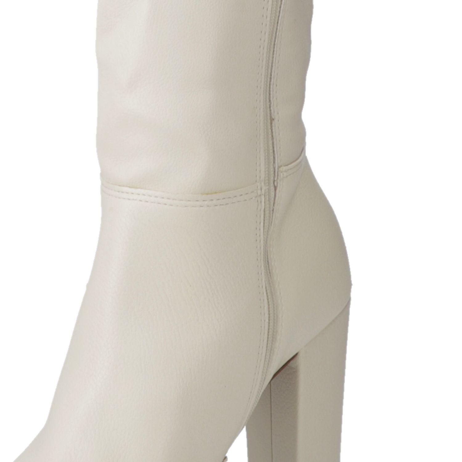 Bota tipo bucanera Blanco Vizzano-6