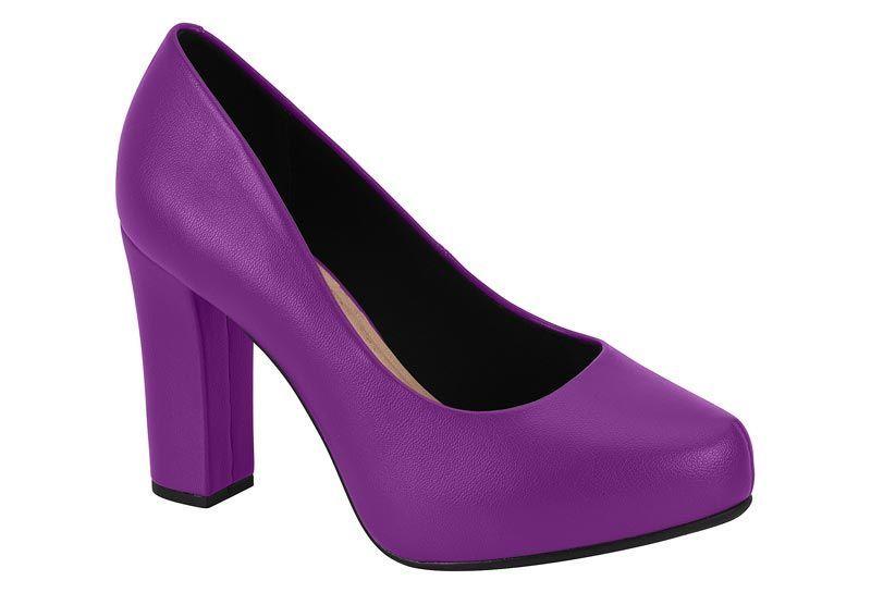 Zapato Mujer Taco Cuadrado Morado 4788-300- Beira Rio-0