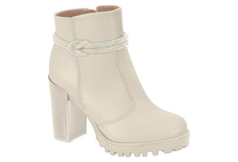 Botin Taco Moleca Blanco 14490-0