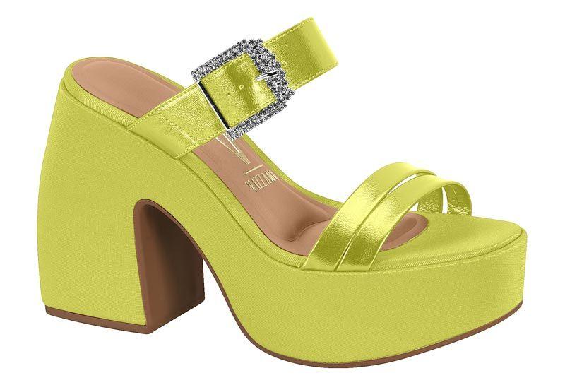 Sandalia Taco Vizzano Verde 10282-6