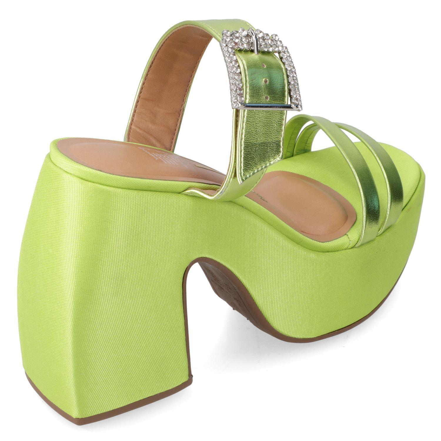 Sandalia Taco Vizzano Verde 10282-4