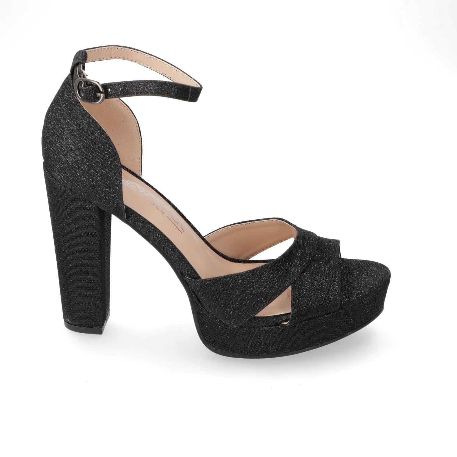 Sandalia Taco New Walk Negro-0