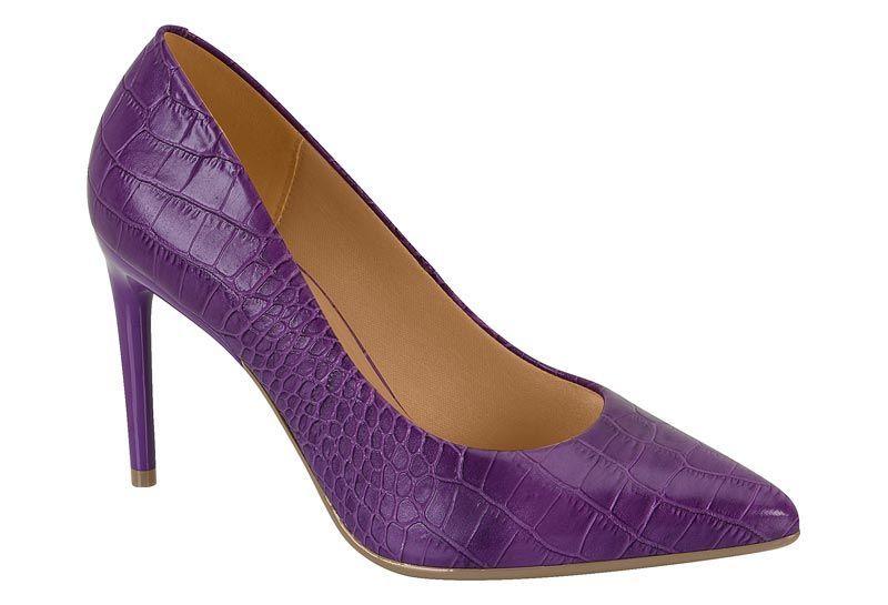 Zapato Mujer Taco Aguja Stiletto Morado 1344-100- Vizzano-0