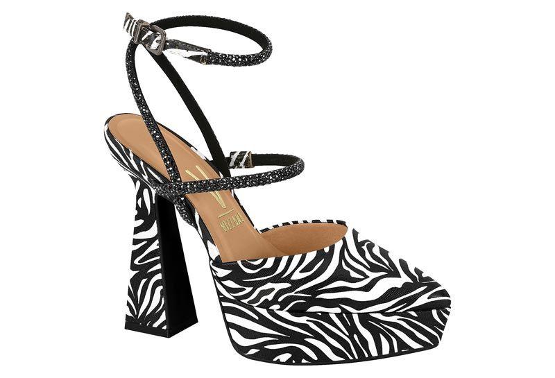 Zapato Taco Vizzano Gris Taco 13 Cm-0