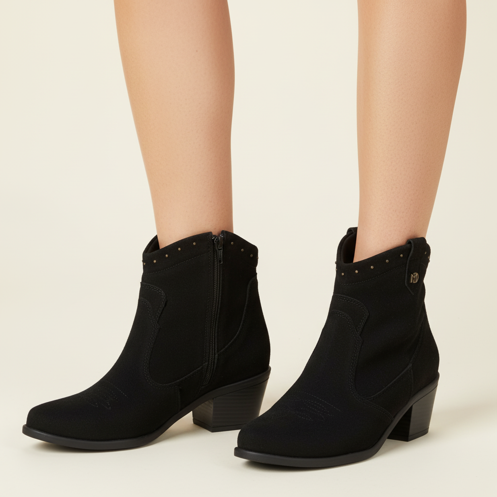 Botin Mujer  Modare Negro-1