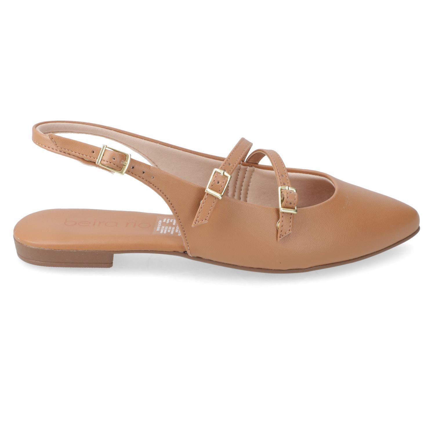 Ballerina Beira Rio Camel-1