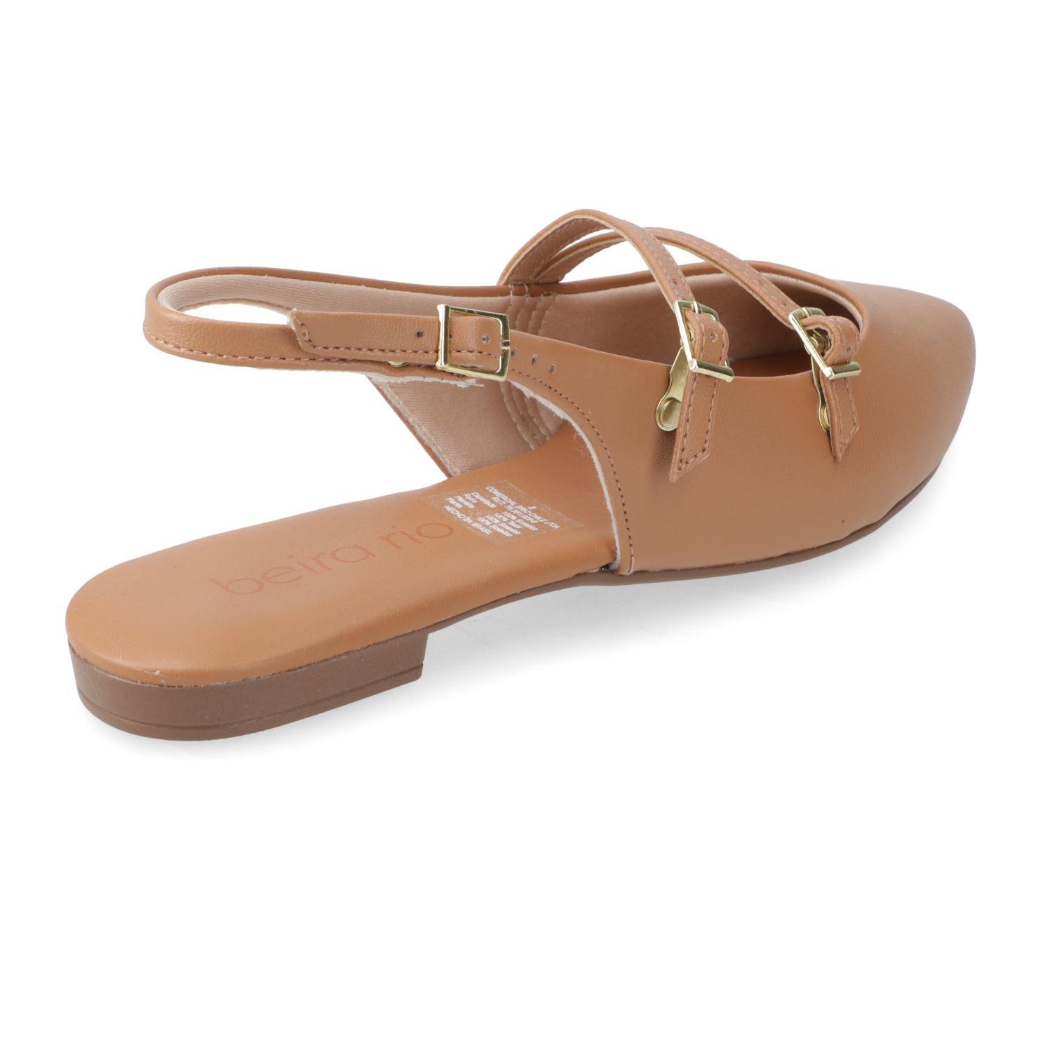Ballerina Beira Rio Camel-3