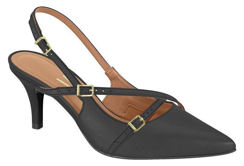 Stiletto Vizzano Negro Taco 7 Cm-0
