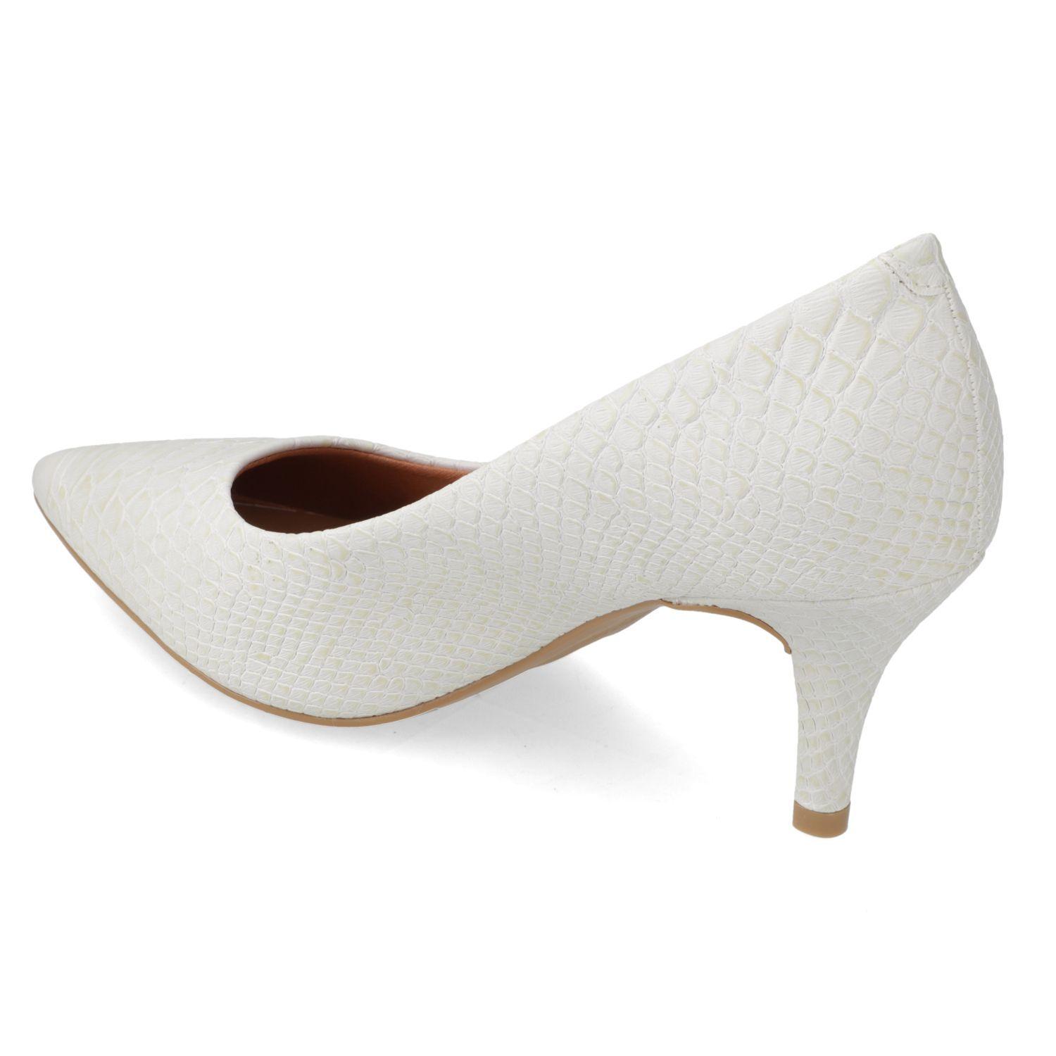 Stiletto 7 cm Croco Blanco Vizzano-3