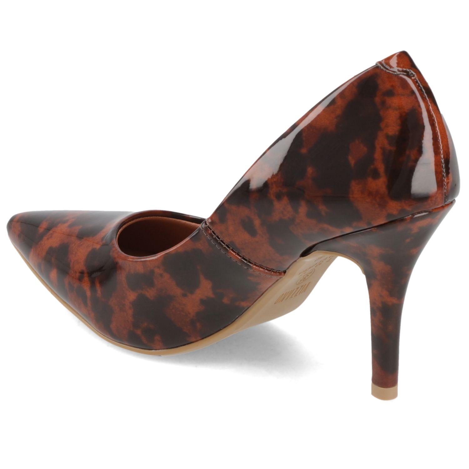 Zapato Mujer Stiletto Animal Print Vizzano-3