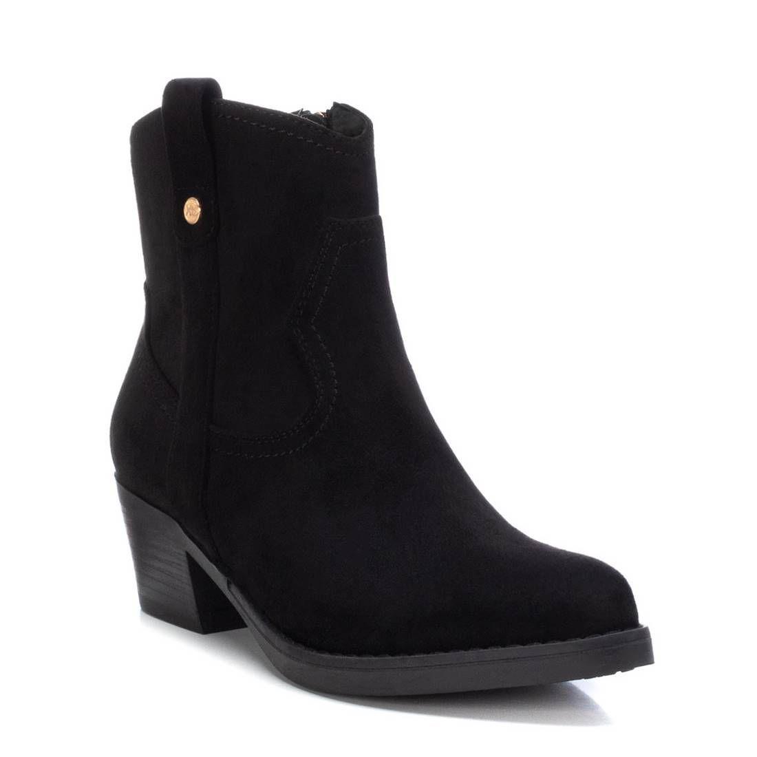 Botin Mujer Gamuza Negro 142039-NE XTI-2