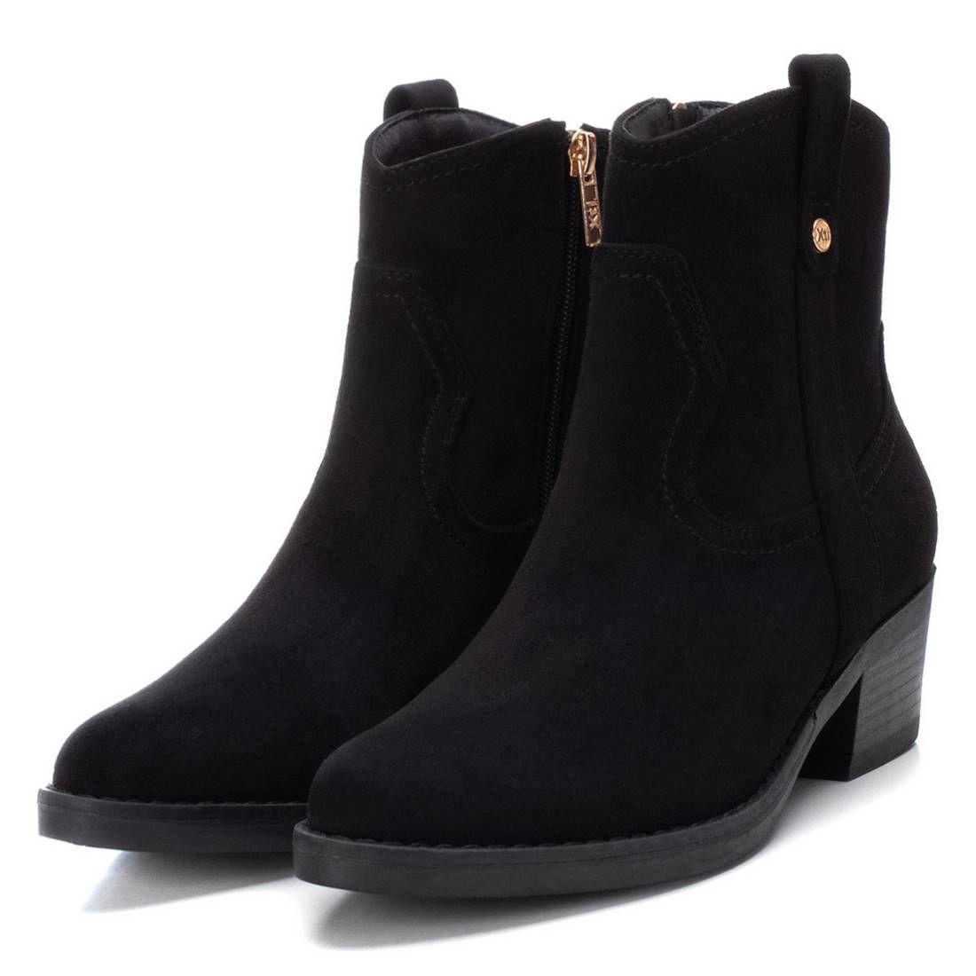 Botin Mujer Gamuza Negro 142039-NE XTI-4