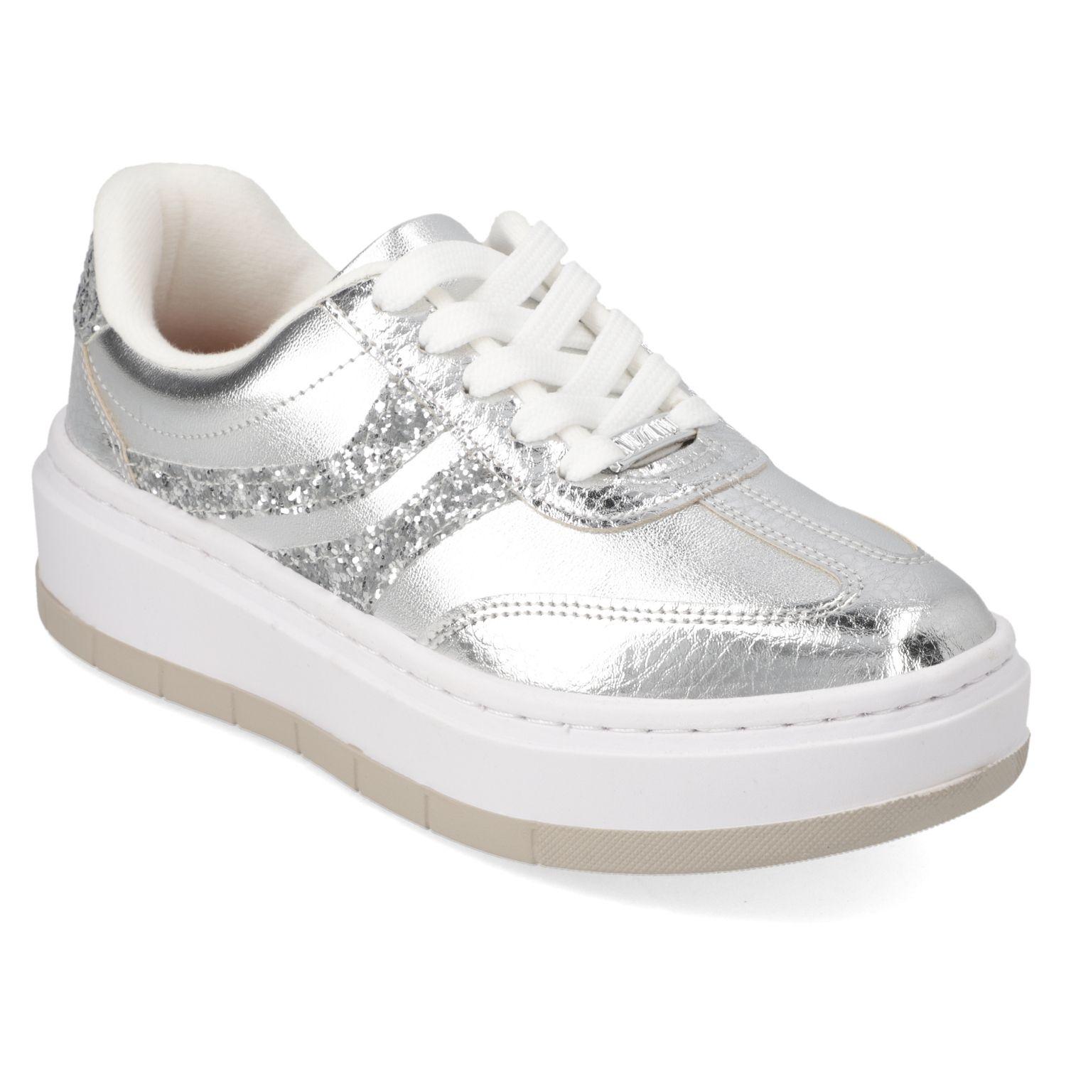 Zapatillas Casuales Plateado Vizzano-0