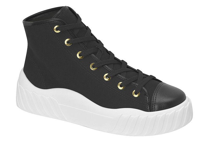 Zapatilla Casual Moleca Negro 9680-0