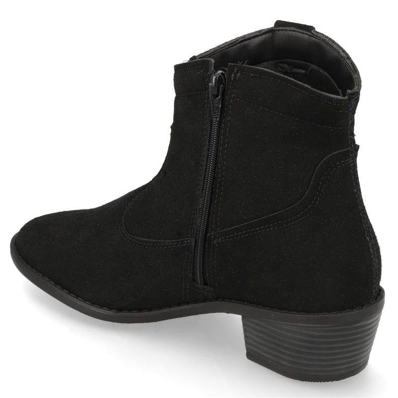 Botin Mujer  Moleca Negro-4