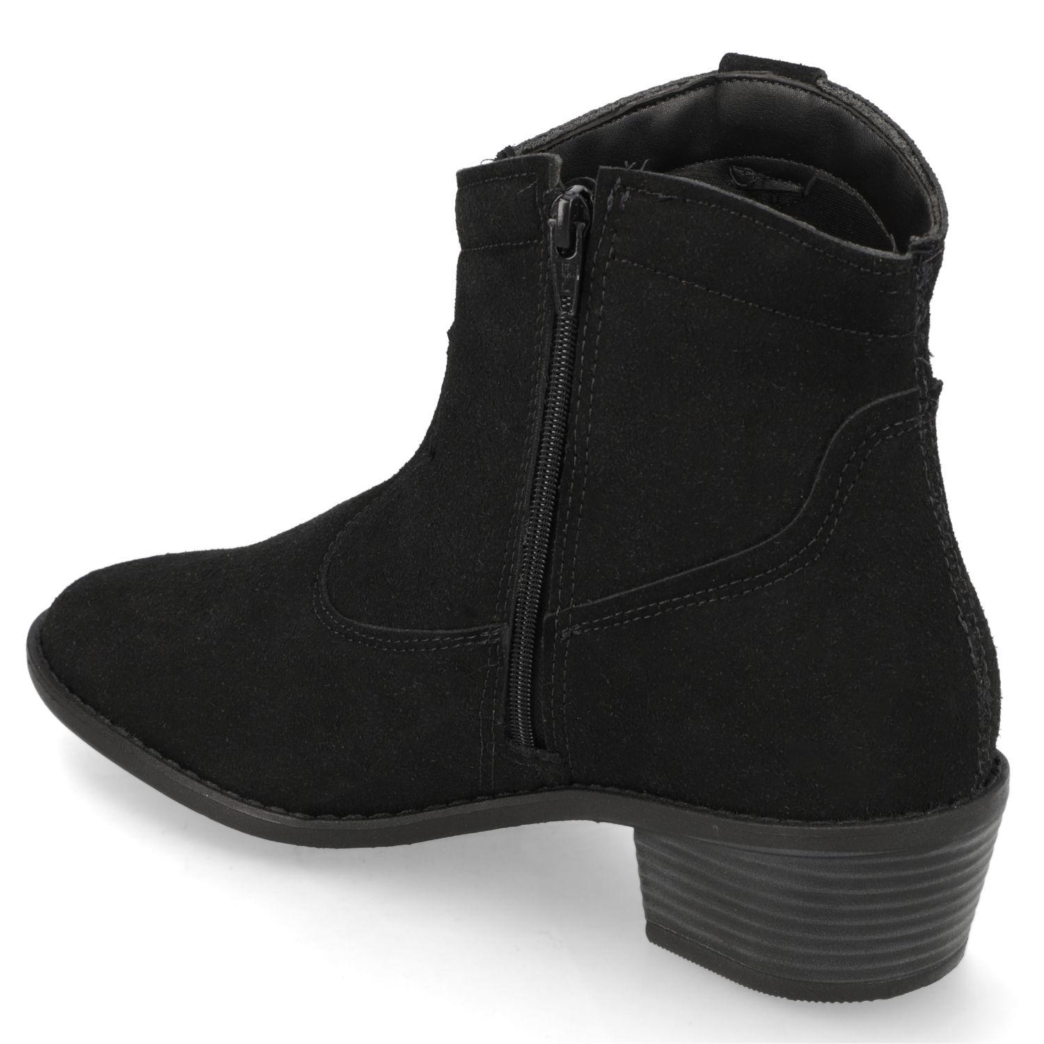 Botin Mujer  Moleca Negro-3