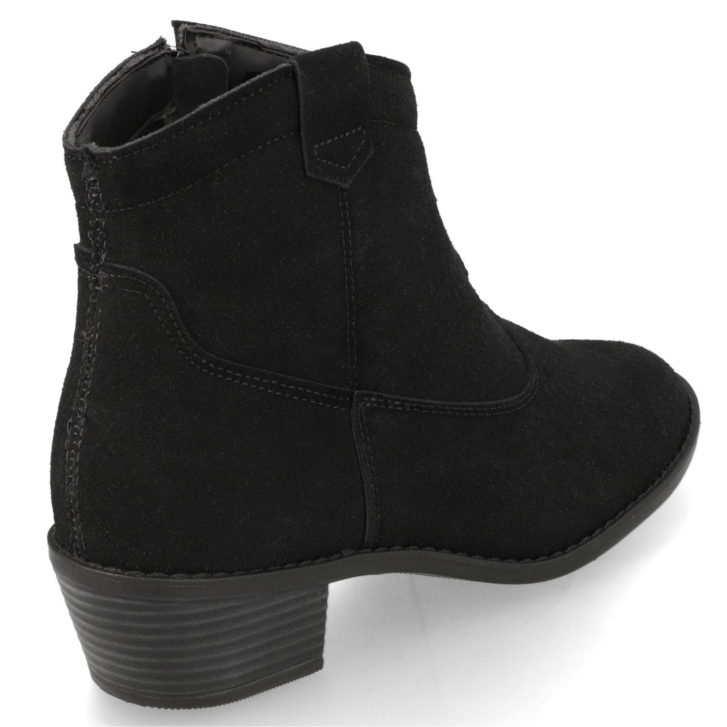 Botin Mujer  Moleca Negro-4