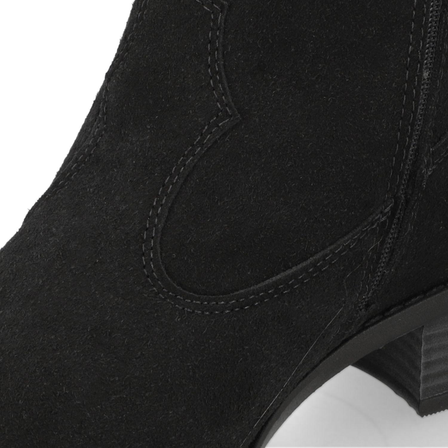 Botin Mujer  Moleca Negro-5