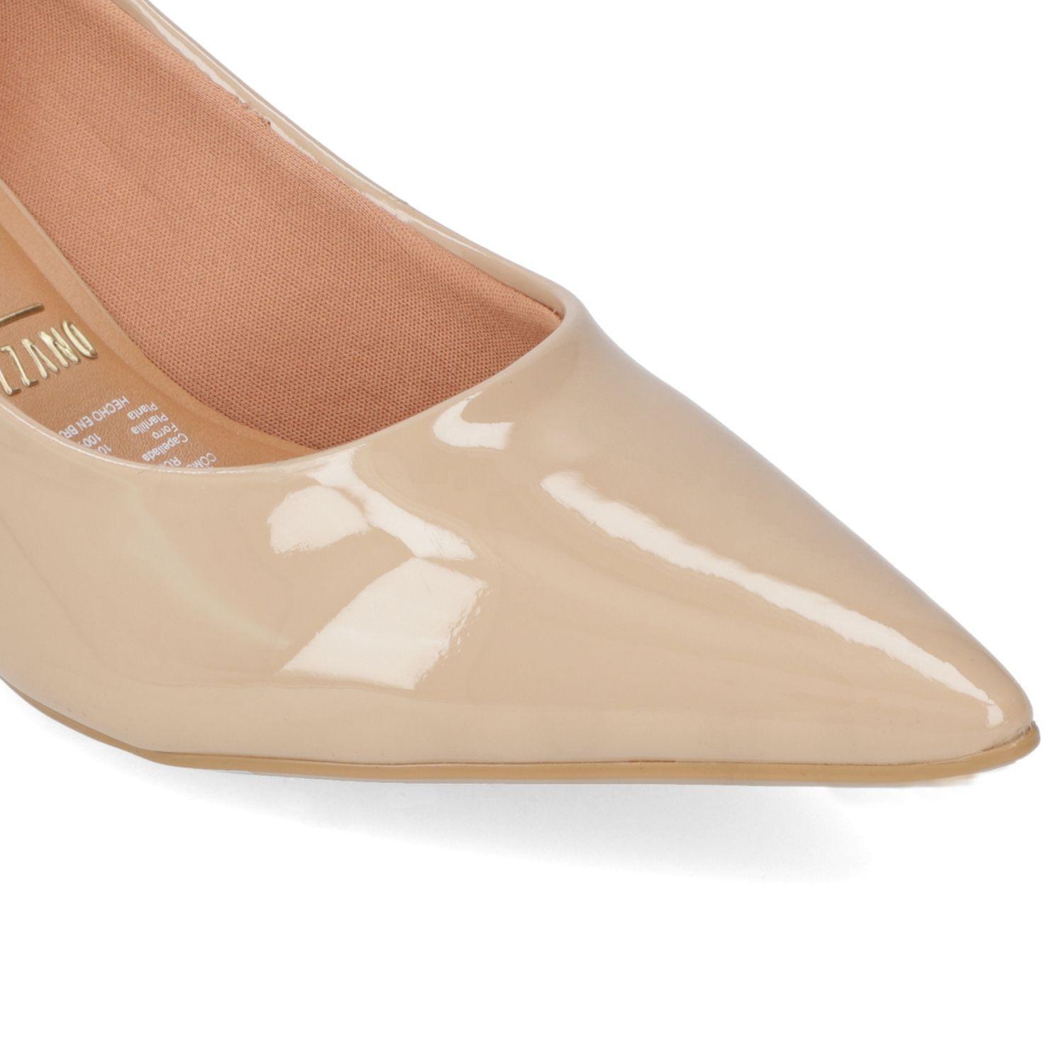 Zapato Mujer Taco Aguja Stiletto Beige 1122-828- Vizzano-1